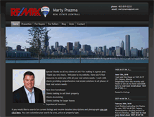 Tablet Screenshot of martyprazma.com